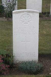 Les Baraques Military Cemetery Sangatte - Bregazzi, Edward