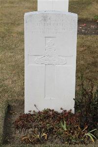 Les Baraques Military Cemetery Sangatte - Brooker, Harry