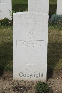 Les Baraques Military Cemetery Sangatte - Brown, Herbert John