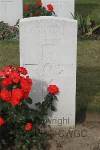 Les Baraques Military Cemetery Sangatte - Buchanan, James Lochhead