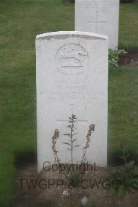 Les Baraques Military Cemetery Sangatte - Burns, W