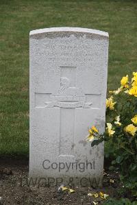 Les Baraques Military Cemetery Sangatte - Burrows, J W