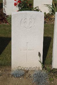 Les Baraques Military Cemetery Sangatte - Chamberlain, J
