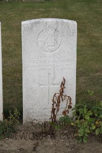 Les Baraques Military Cemetery Sangatte - Chambers, Clarence Victor