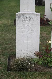 Les Baraques Military Cemetery Sangatte - Cooke, Daniel Jeremiah