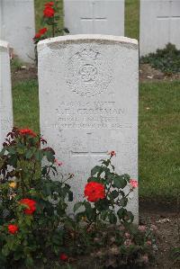 Les Baraques Military Cemetery Sangatte - Crossman, Albert Edward