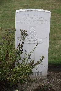Les Baraques Military Cemetery Sangatte - Curnow, William Henry