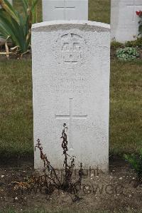 Les Baraques Military Cemetery Sangatte - Davies, T A