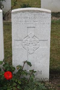 Les Baraques Military Cemetery Sangatte - Dowey, John William