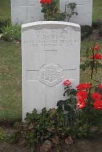 Les Baraques Military Cemetery Sangatte - Downes, H