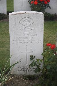 Les Baraques Military Cemetery Sangatte - Duffy, Matthew