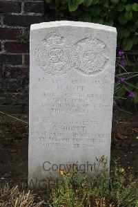 Les Baraques Military Cemetery Sangatte - Dyer, Harry