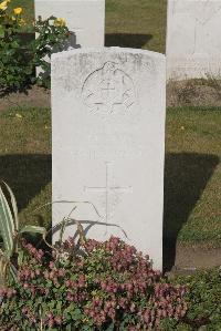 Les Baraques Military Cemetery Sangatte - Eaton, J