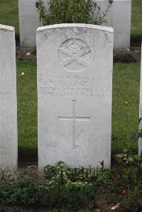 Les Baraques Military Cemetery Sangatte - Edge, Wilfred