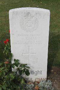 Les Baraques Military Cemetery Sangatte - Ellis, Harry