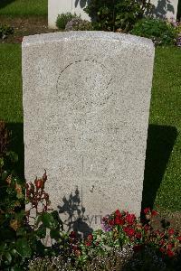 Les Baraques Military Cemetery Sangatte - Enright, William James