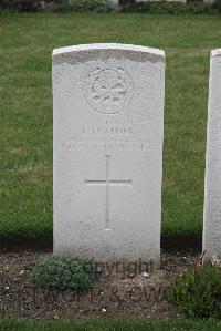 Les Baraques Military Cemetery Sangatte - Feather, Ernest