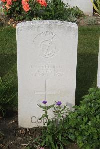 Les Baraques Military Cemetery Sangatte - Fielding, Richard Cunningham