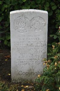 Les Baraques Military Cemetery Sangatte - Glover, Albert Edward