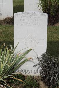 Les Baraques Military Cemetery Sangatte - Grant, James