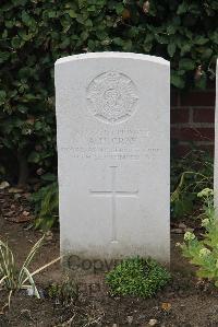 Les Baraques Military Cemetery Sangatte - Gray, A H