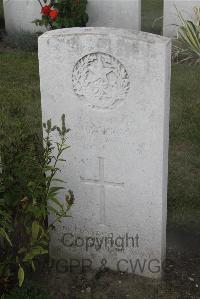 Les Baraques Military Cemetery Sangatte - Gunderson, J