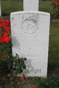Les Baraques Military Cemetery Sangatte - Hamshar, E
