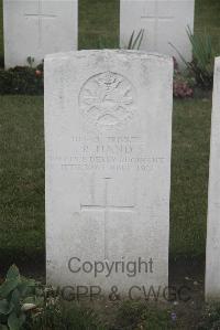 Les Baraques Military Cemetery Sangatte - Hand, R