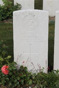 Les Baraques Military Cemetery Sangatte - Harvey, J