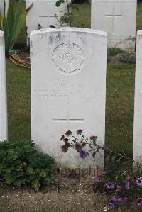 Les Baraques Military Cemetery Sangatte - Heath, A