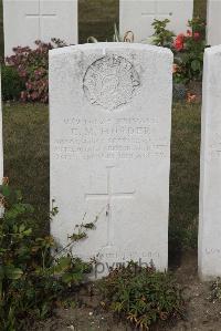 Les Baraques Military Cemetery Sangatte - Horder, E M
