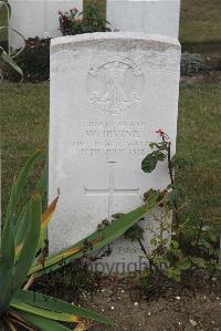 Les Baraques Military Cemetery Sangatte - Irvine, W