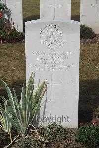 Les Baraques Military Cemetery Sangatte - Jackman, Herbert Henry