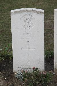 Les Baraques Military Cemetery Sangatte - Johnson, John