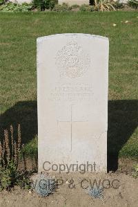 Les Baraques Military Cemetery Sangatte - Kerslake, J