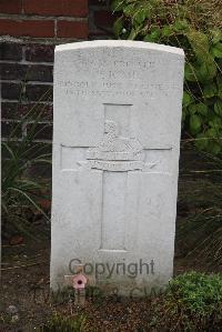 Les Baraques Military Cemetery Sangatte - Kime, Frank