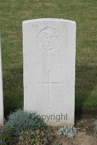 Les Baraques Military Cemetery Sangatte - Kingston, William Joseph