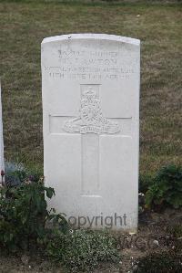 Les Baraques Military Cemetery Sangatte - Lawton, T