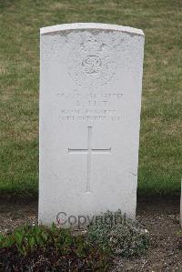 Les Baraques Military Cemetery Sangatte - List, A