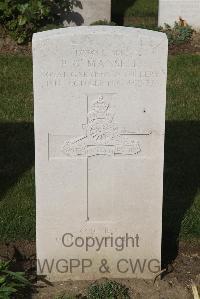 Les Baraques Military Cemetery Sangatte - Mansell, Percy George