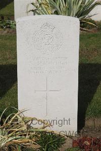 Les Baraques Military Cemetery Sangatte - Mansergh, A