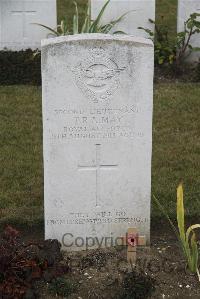Les Baraques Military Cemetery Sangatte - May, Thomas Radcliffe Agnew