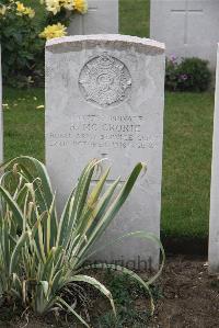 Les Baraques Military Cemetery Sangatte - McCrorie, R