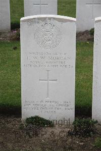 Les Baraques Military Cemetery Sangatte - Morgan, T W W