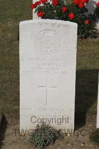 Les Baraques Military Cemetery Sangatte - Morris, George