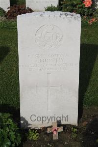 Les Baraques Military Cemetery Sangatte - Murphy, D
