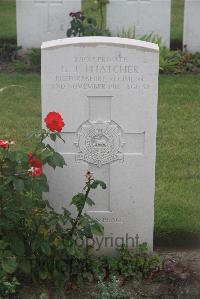 Les Baraques Military Cemetery Sangatte - Thatcher, George John