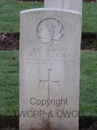 Bretteville Sur Laize Canadian War Cemetery - Akeroyd, Robert King Crow