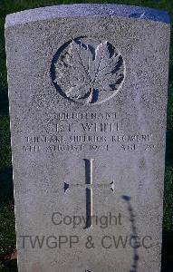 Bretteville Sur Laize Canadian War Cemetery - White, Frederick Thomas