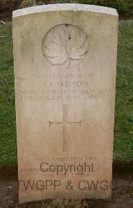 Bretteville Sur Laize Canadian War Cemetery - Wilson, John James